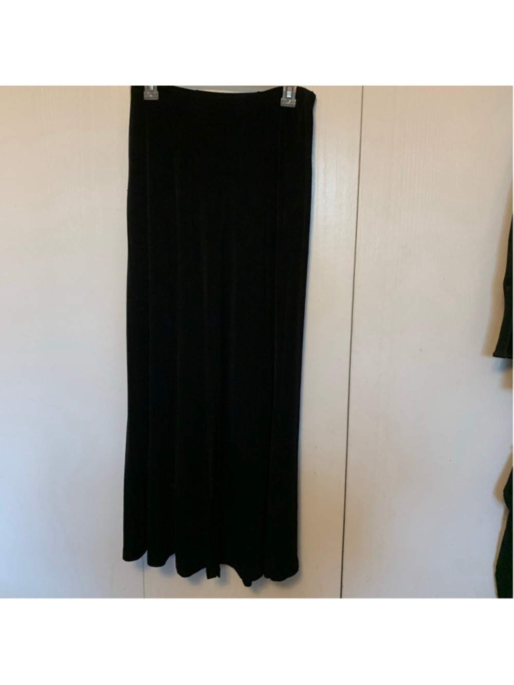 Women's PICADILLY Fashions Black Maxi Skirt M